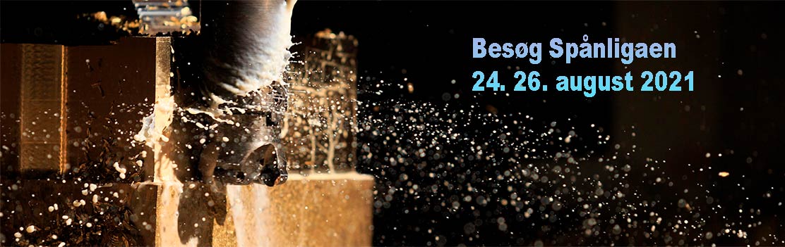 Webheader Spånligaen er endnu engang udsat - Vi håber at se dig d. 24. - 26. august 2021